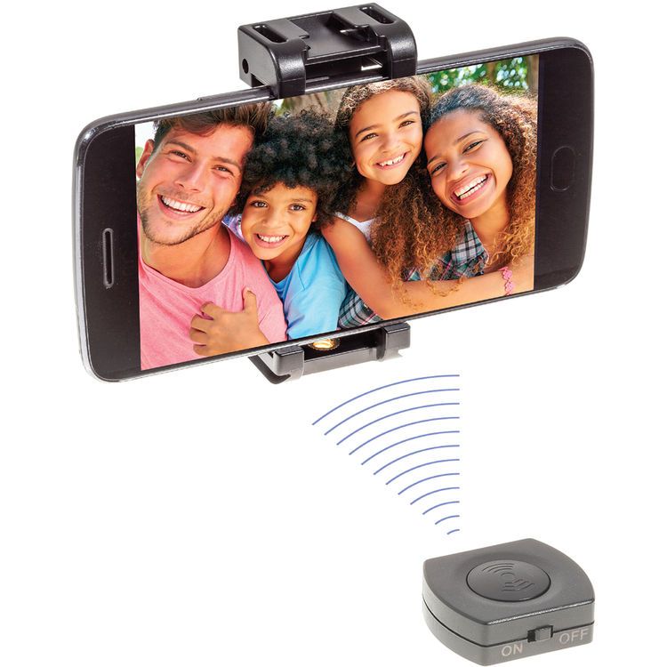 Smartphone Mount &amp; Bluetooth Remote