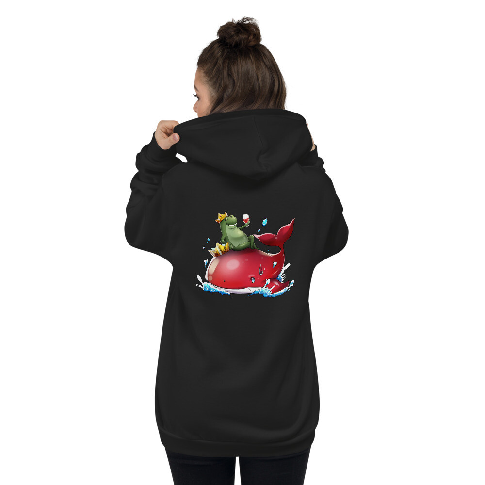 Water Frog Zipper Hoodie sweater