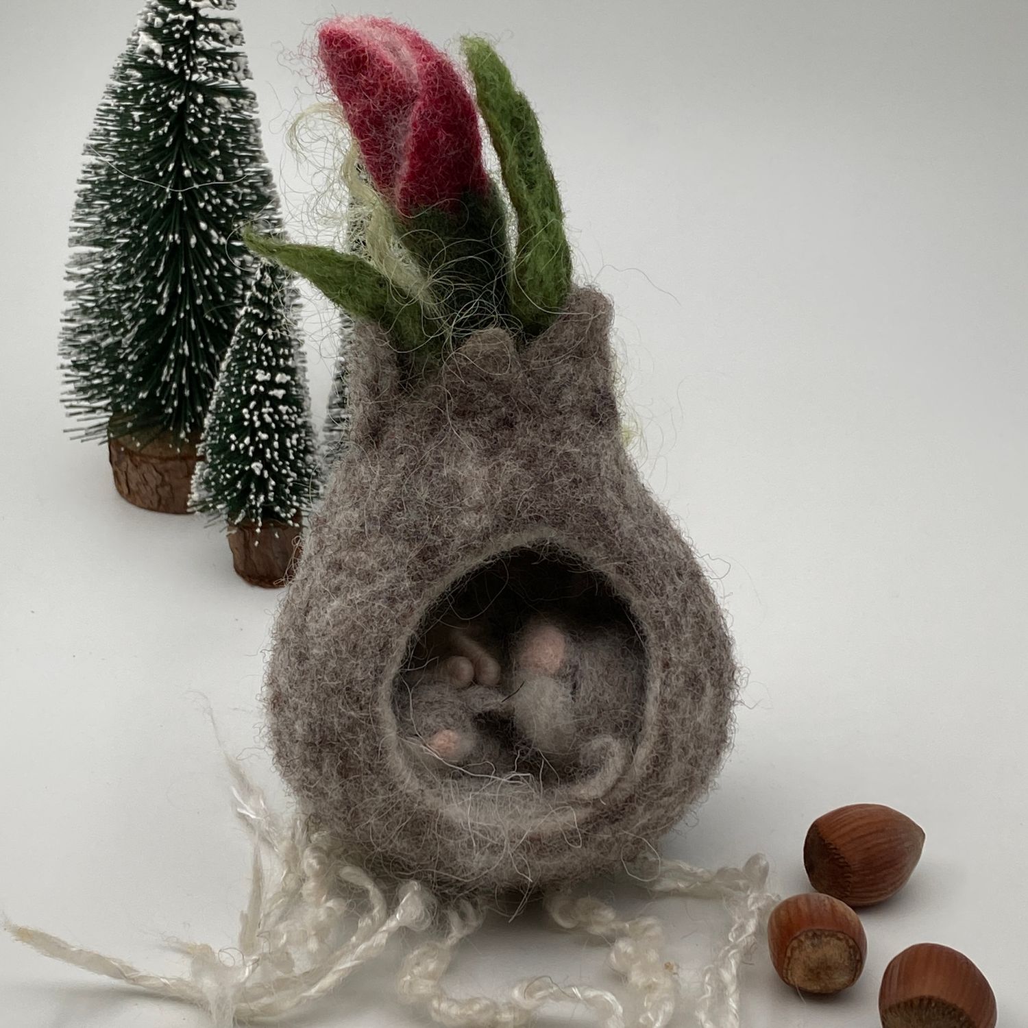 Angeknabberte Blumenzwibel