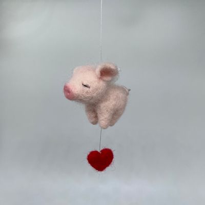 Schweinchen mit Herz