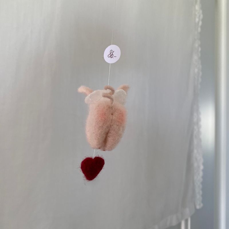 Schweinchen mit Herz