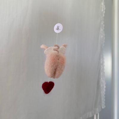 Schweinchen mit Herz