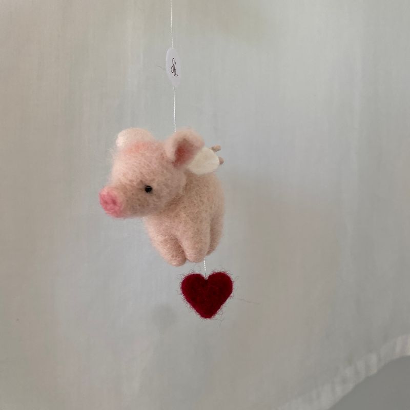 Schweinchen mit Herz