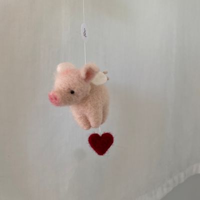 Schweinchen mit Herz