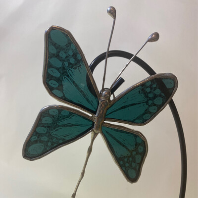 Sgraffito Butterfly