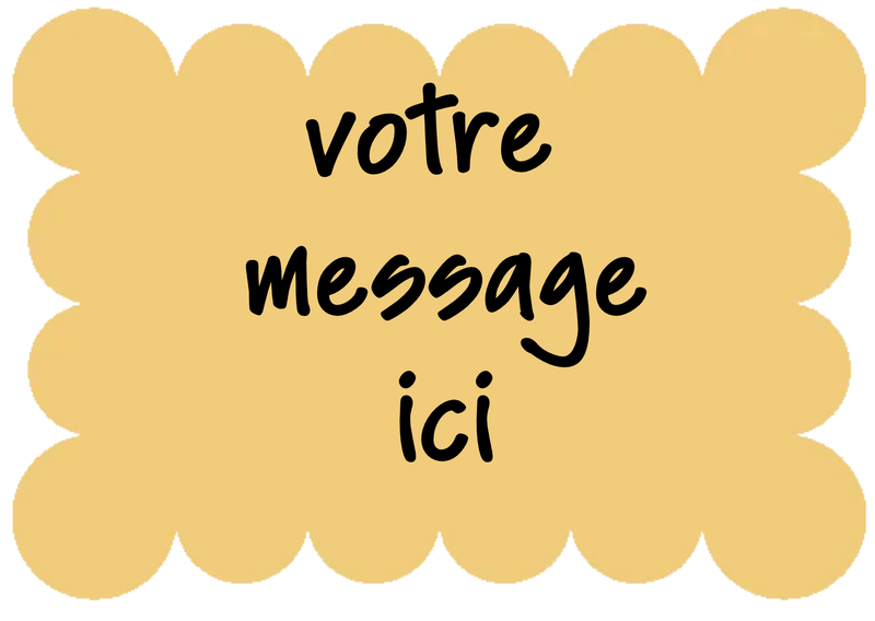 Le biscuit personnalisé