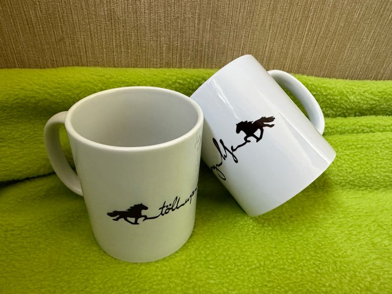 Keramiktasse Tölt up my life