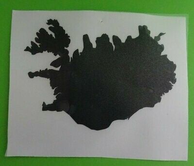 Aufkleber Island 21 cm hoch