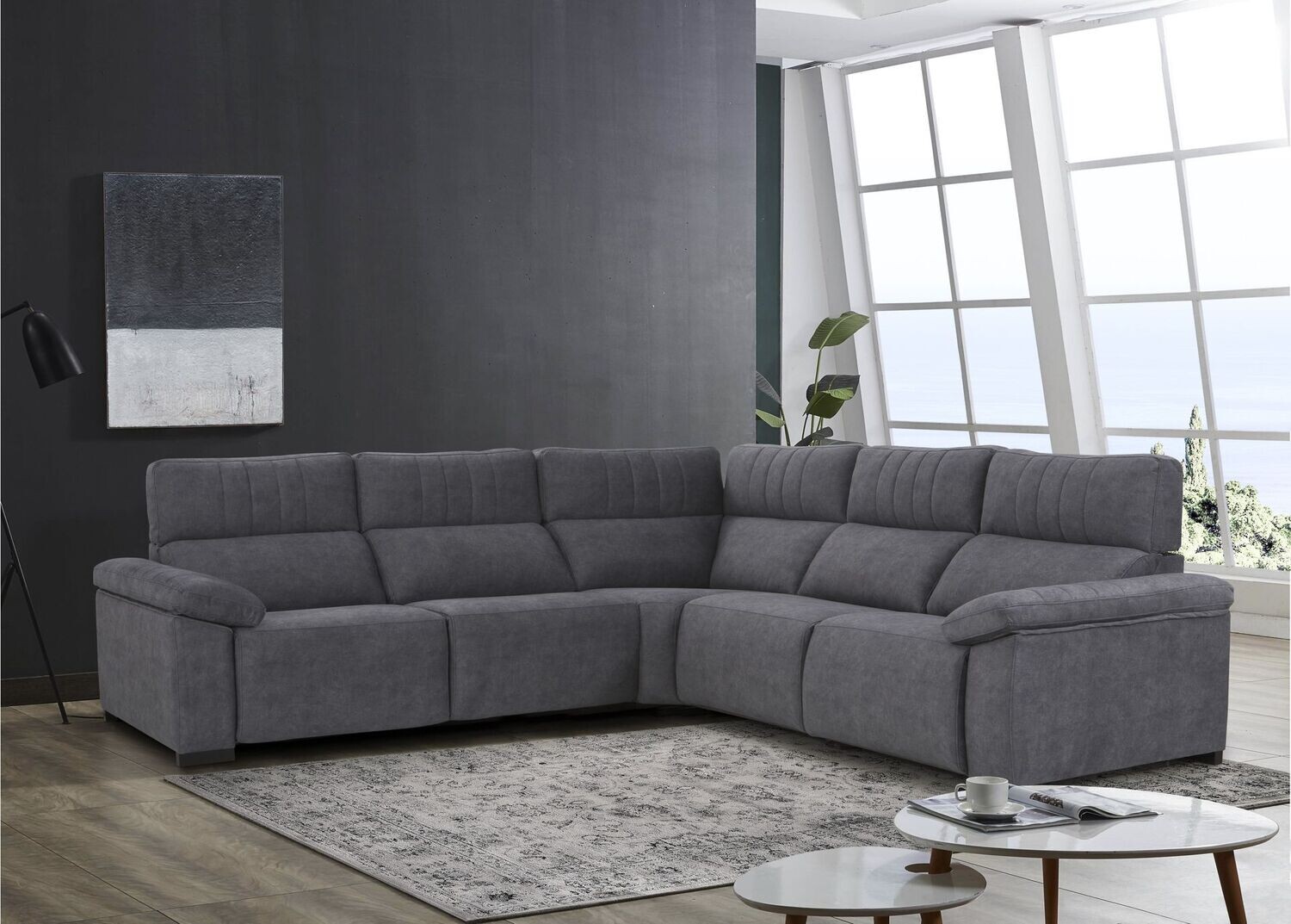 El sofá Cádiz Relax luce un diseño contemporáneo y funcional