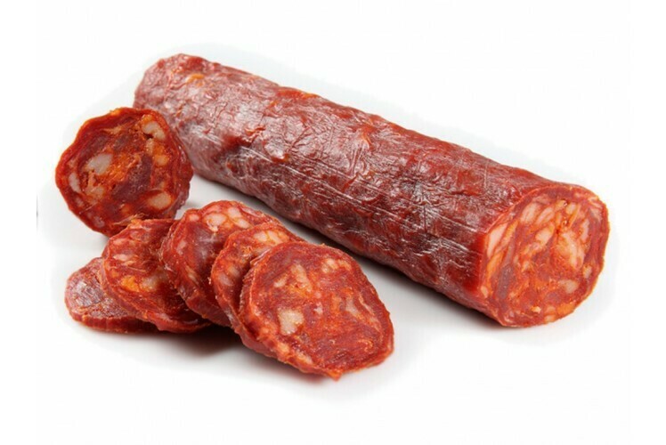 Chorizo, ongesneden, vacuüm verpakt per 300 gr