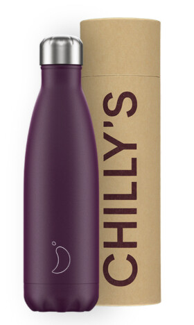 Chilly's Bottle Purple Mat 500 ou 750 ml