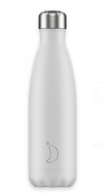 Chilly's Bottle White Mat 500ml ou 750 ml