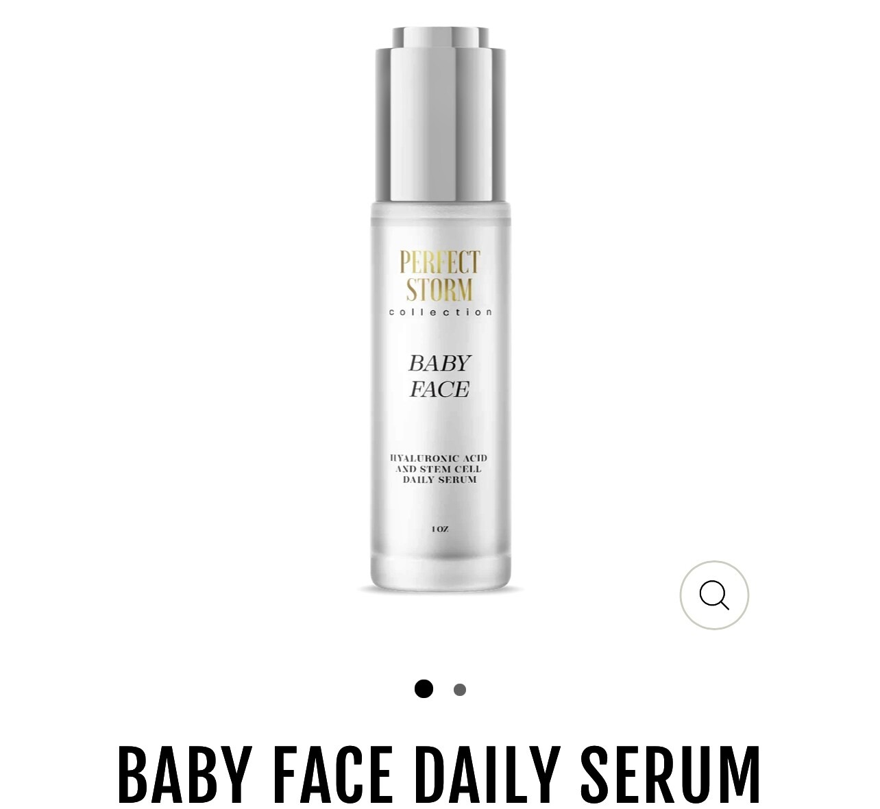 Baby face daily serum