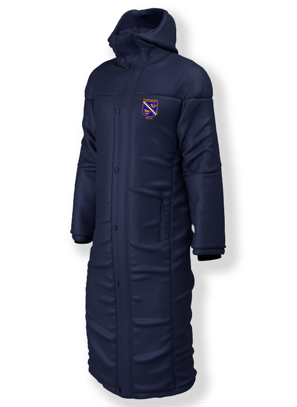 Adult Yarnbury RFC 827 Contoured Bench Coat