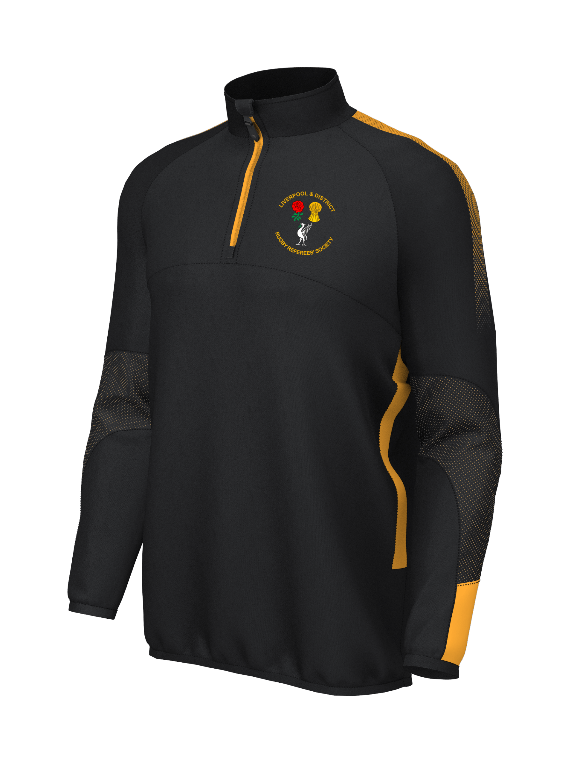 LDRS  1/4 ZIP Edge Pro Team Midlayer