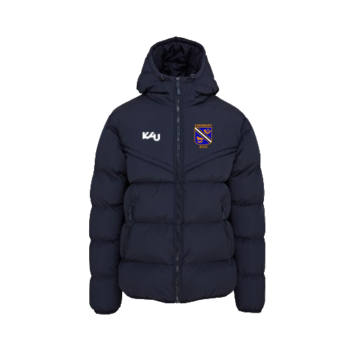 Children's Yarnbury RFC Chevron Puffa Jacket in Navy or Black Children's Yarnbury RFC Chevron Puffa Jacket in Navy or Black