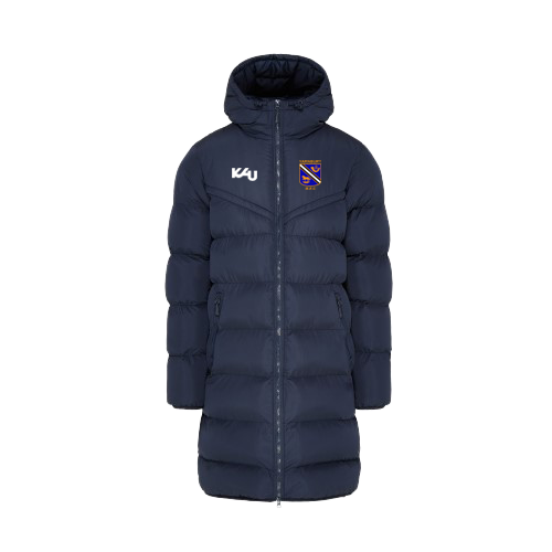 Children's Yarnbury RFC Chevron Puffa Coat in Navy or Black Children's Yarnbury RFC Chevron Puffa Coat in Navy or Black