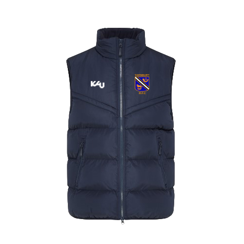Chidren's Yarnbury RFC Chevron Puffa Gilet in Navy or Black Chidren's Yarnbury RFC Chevron Puffa Gilet in Navy or Black