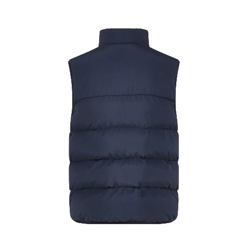Adult Yarnbury RFC Chevron Puffa Gilet in Navy or Black