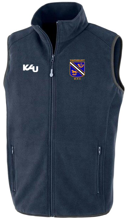 Adult Yarnbury RFC Fleece Bodywarmer Adult Yarnbury RFC Fleece Bodywarmer