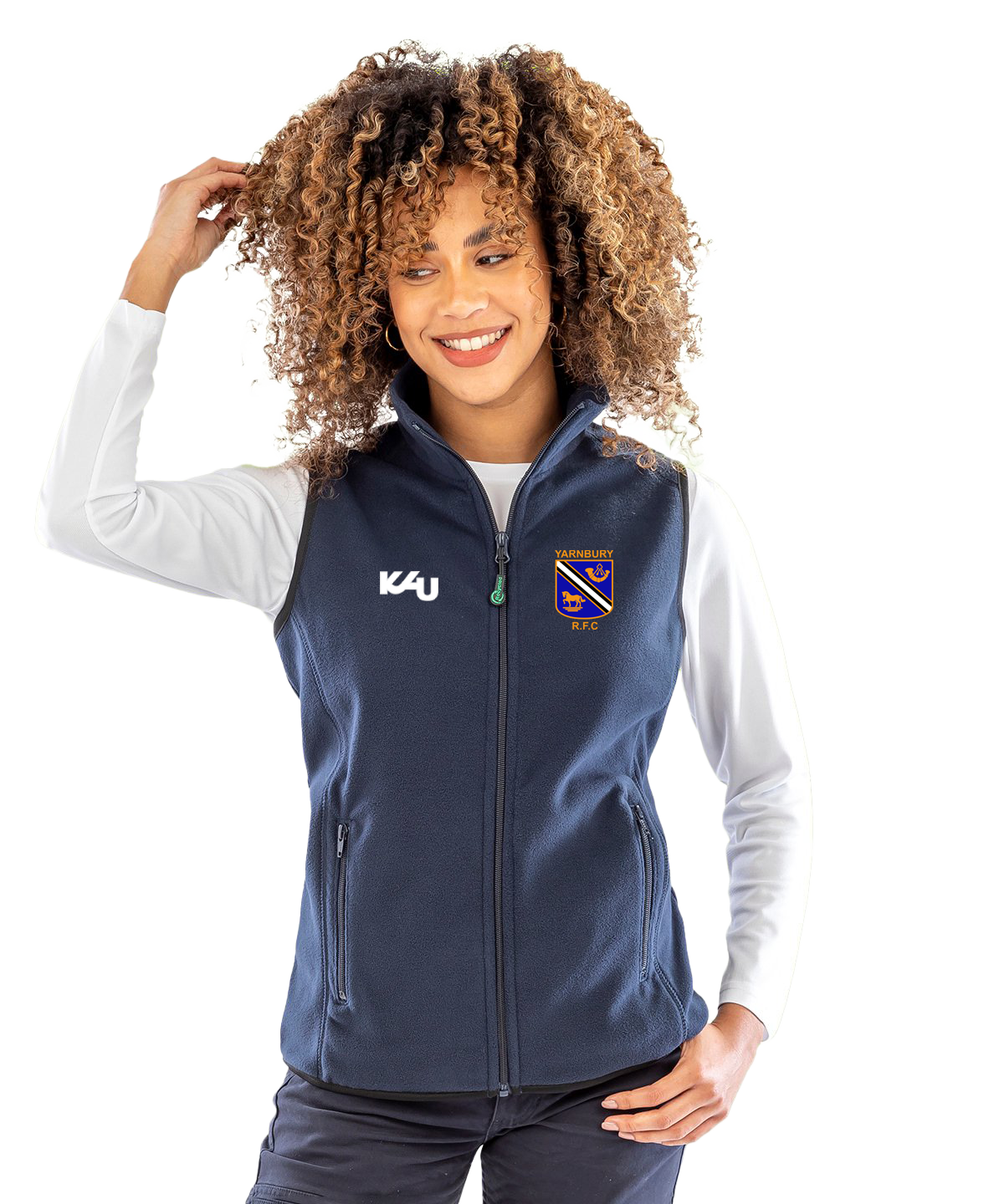 Adult Yarnbury RFC Fleece Bodywarmer