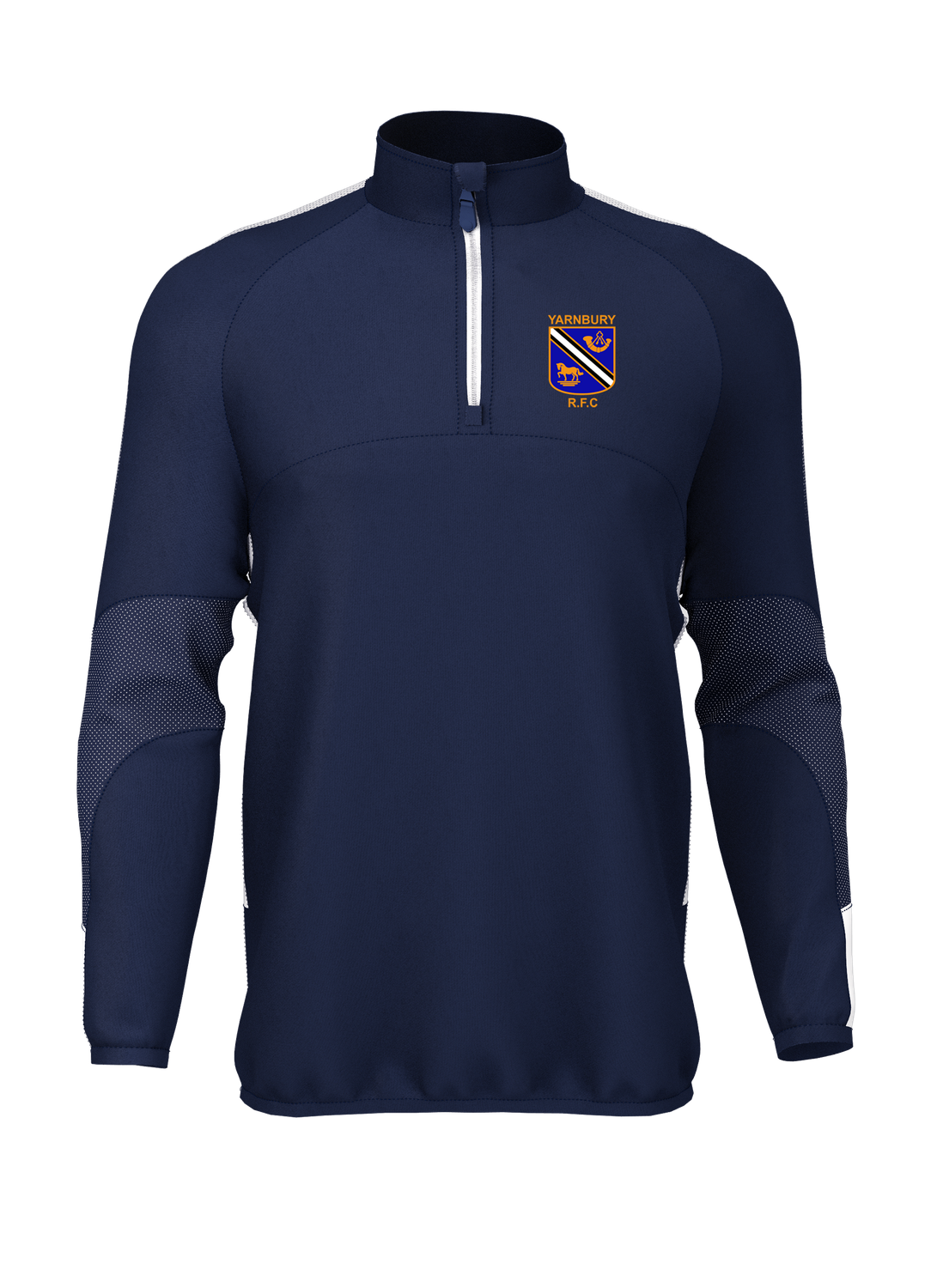 Adult's Yarnbury RFC  1/4 ZIP Edge Pro Team Midlayer
