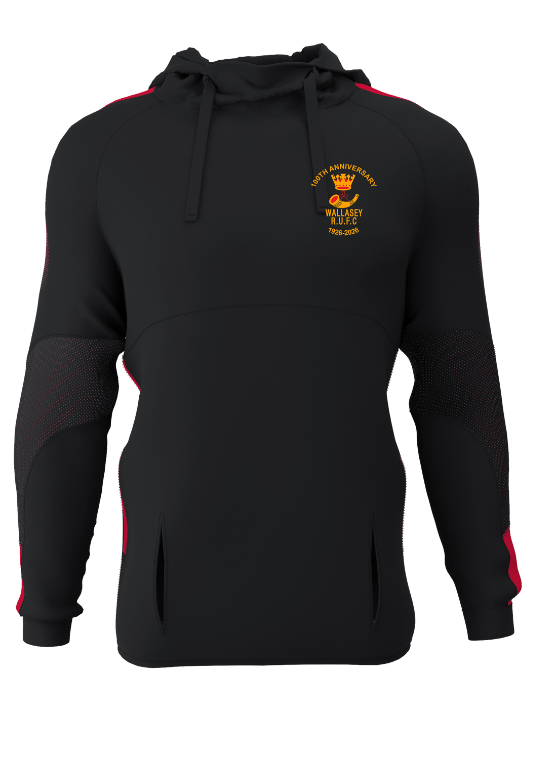 Adult Wallasey RUFC Edge Tech Pro Hoodie Adult Wallasey RUFC Edge Tech Pro Hoodie