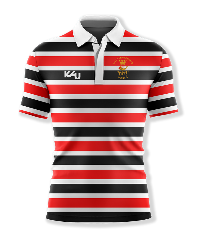 Adult Wallasey RUFC Traditional Polo Shirt