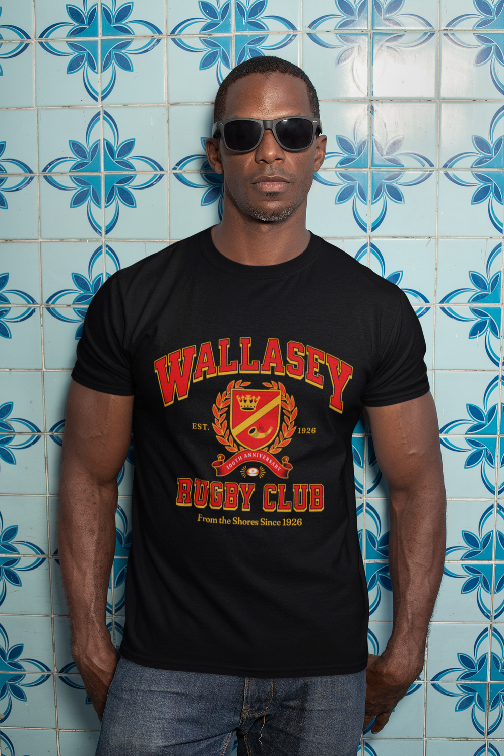 Adult Wallasey RUFC Adult Wallasey RUFC "From the shores since 1926" Tee shirt