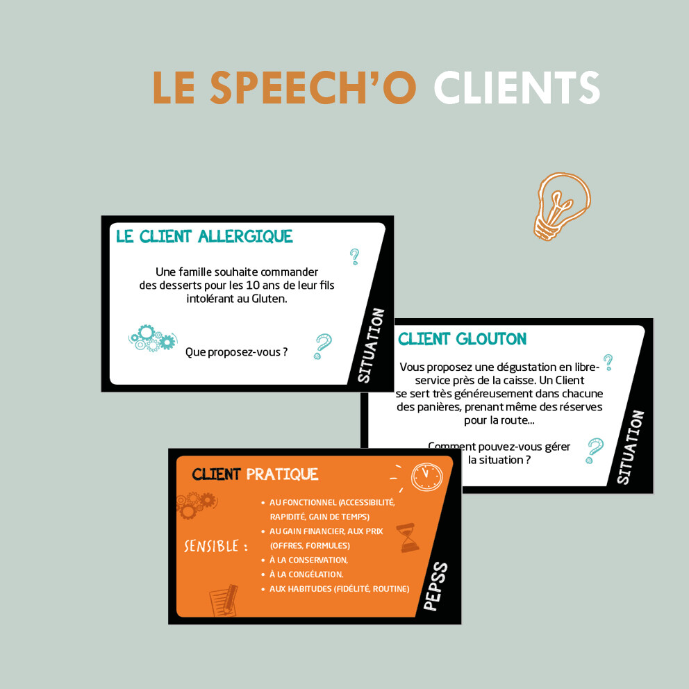 LE SPEECH&#39;O CLIENTS