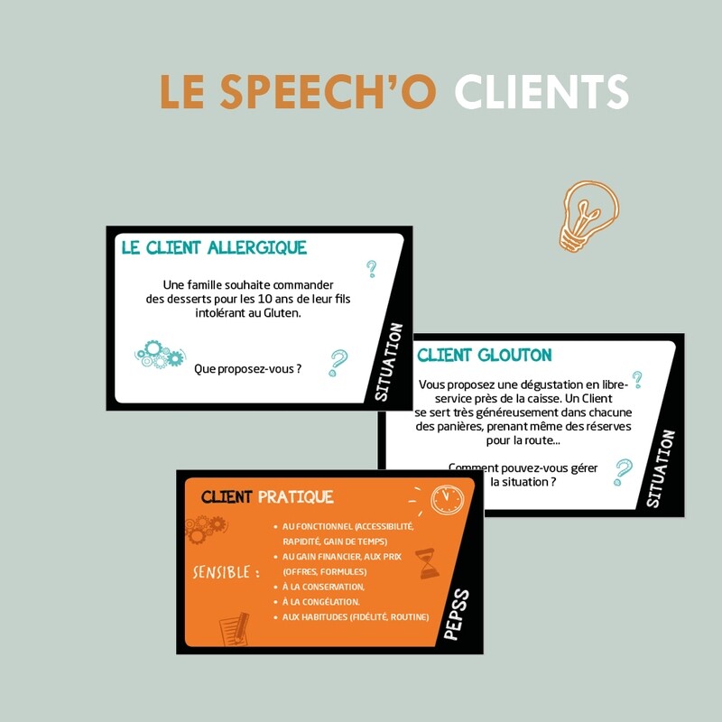LE SPEECH&#39;O CLIENTS