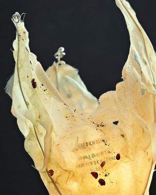 Lichtblüte mit Edelsteinsplittern
