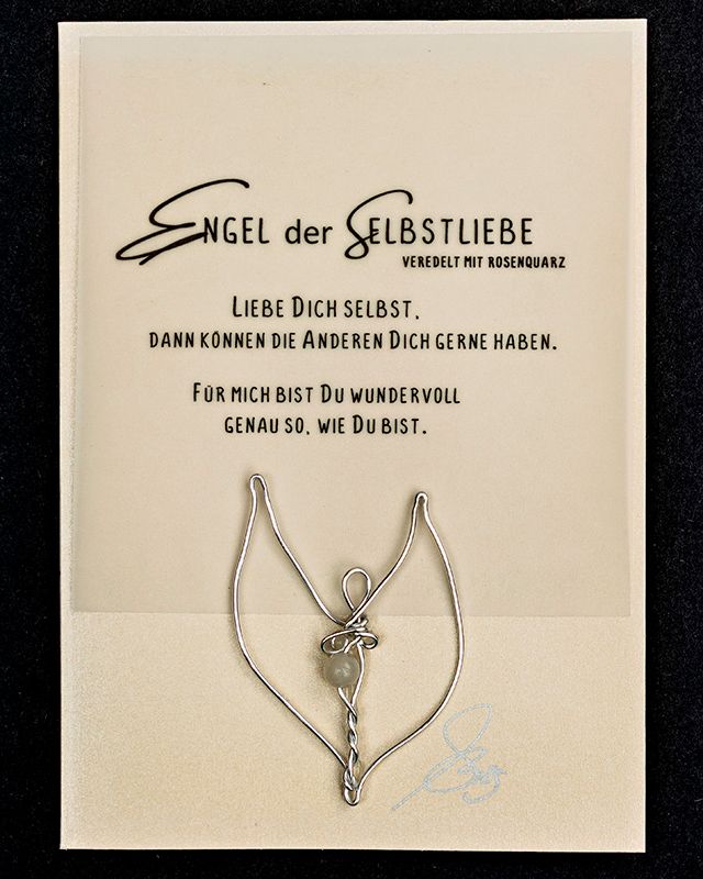 Geschenkkarte mit Schmuckanhänger
