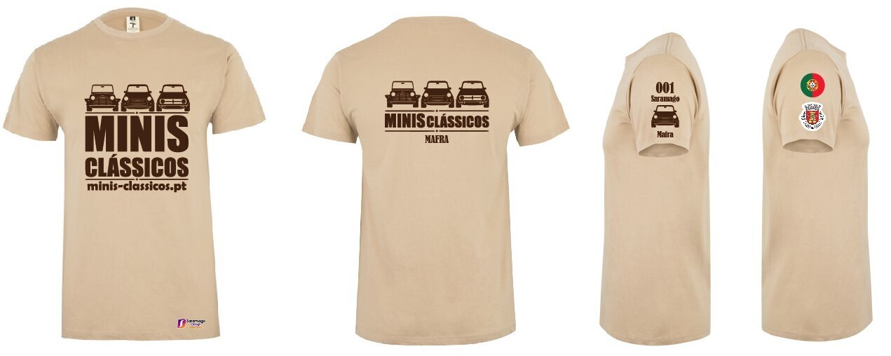 T-shirt Minista Clássico (Exclusivo para Ministas registados)