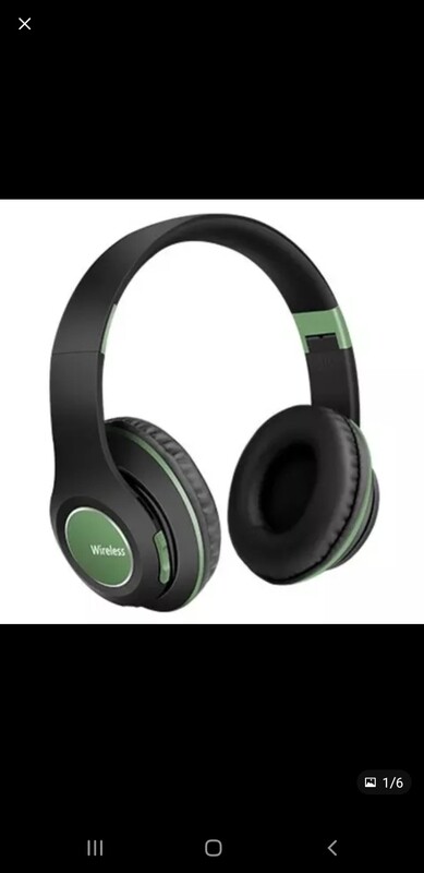 Over Ear Headphones foldable Stereo Headset with Mic support  and TF card