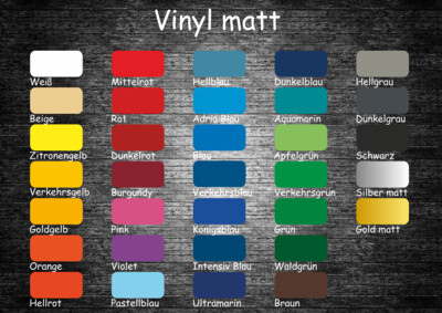 Vinyl Matt