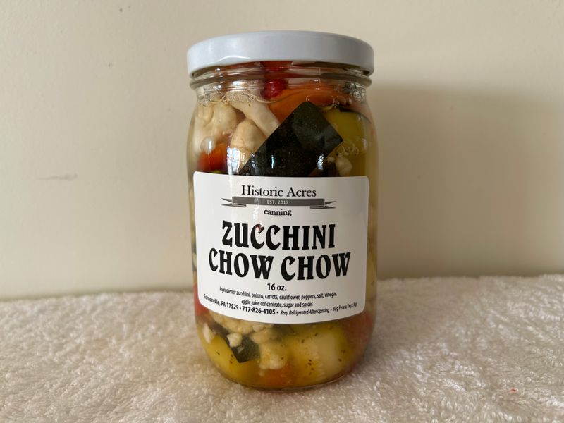Zucchini Chow Chow