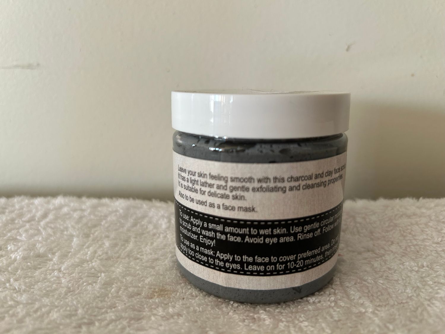 Charcoal Facial Scrub