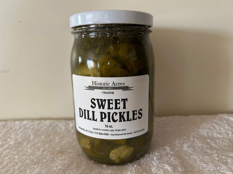 Sweet Dill Pickles