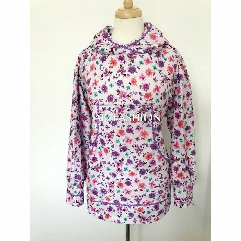 Water color small floral Women kuspuk Floral kuspuk