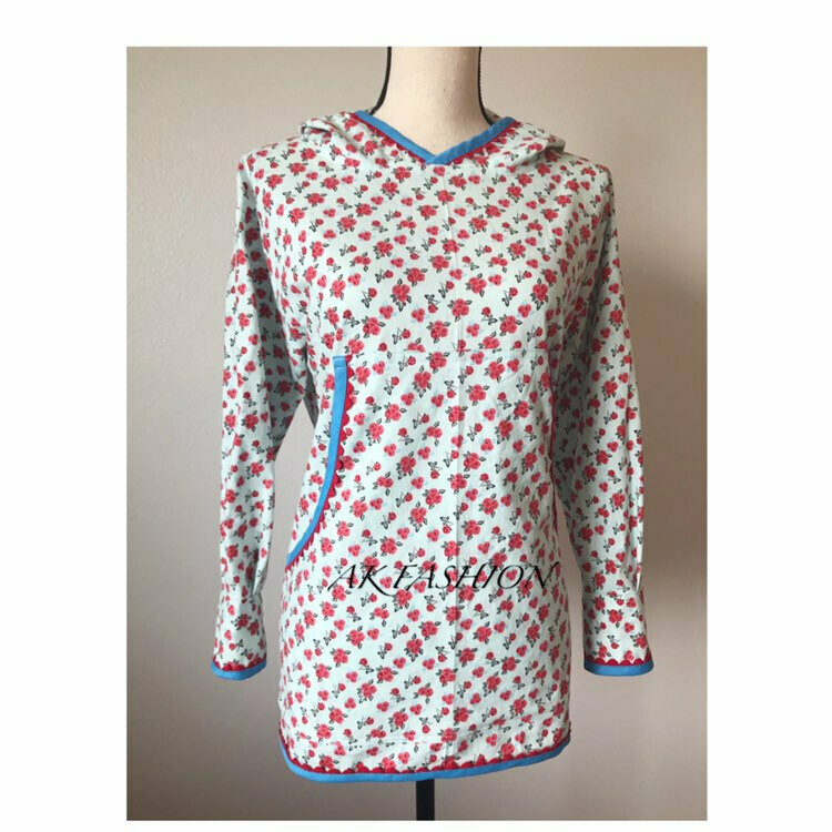 Padded flower mint women kuspuks adult kuspuk alaska kuspuk jacket