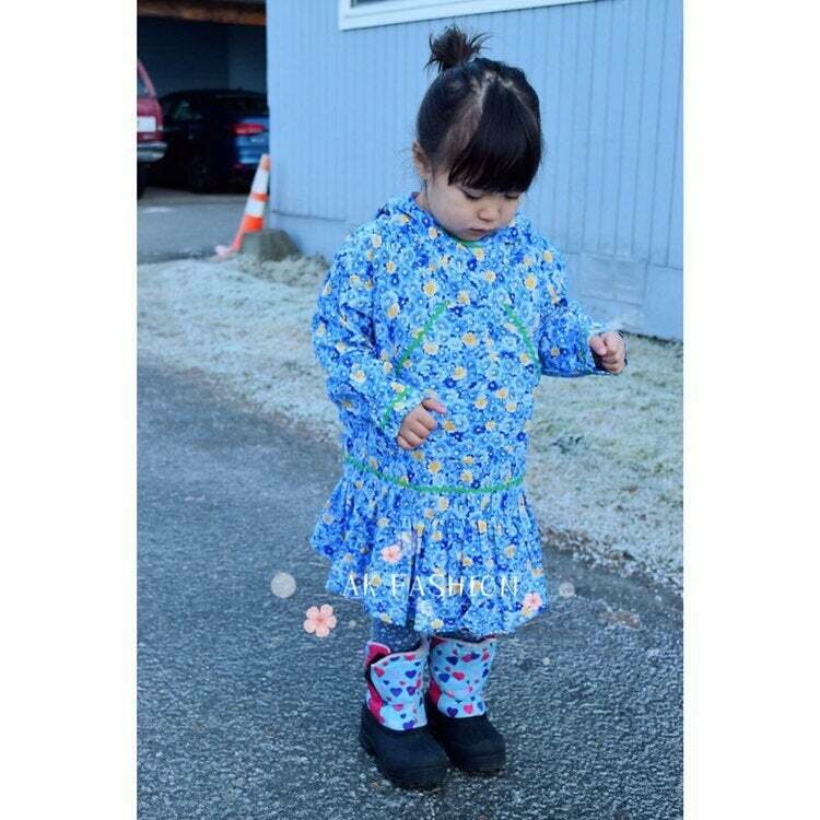 Children&#39;s Kuspuk dresses girls kuspuk