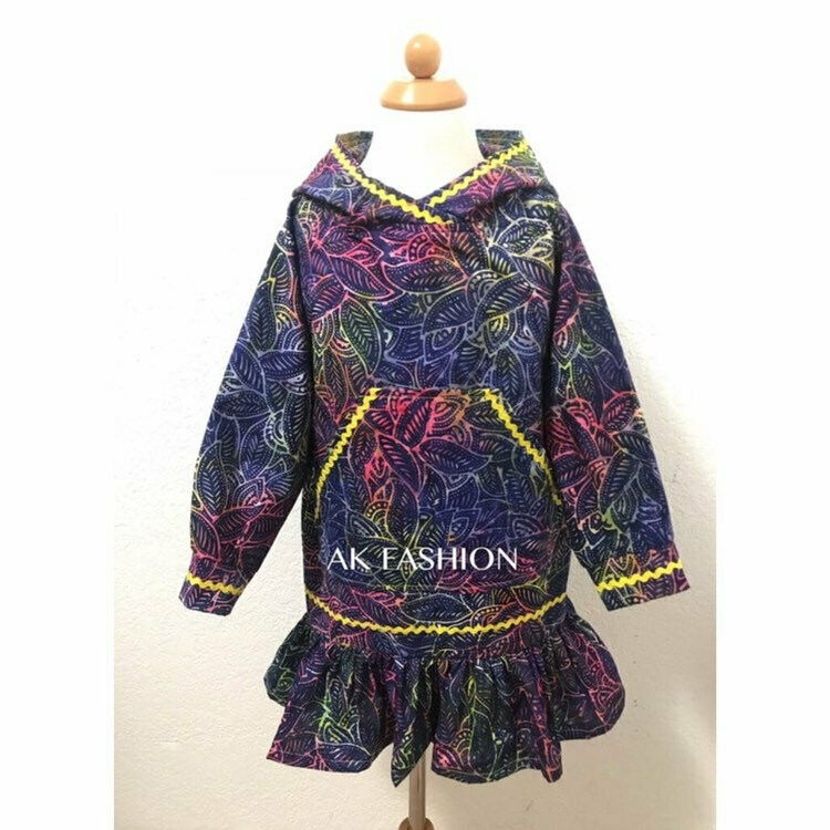Baby dress cute dress cute outfit blue dress Children&#39;s Kuspuk