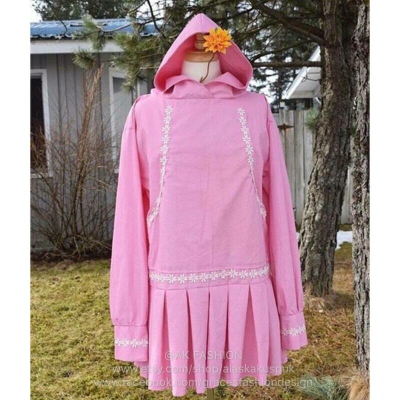 Women kuspuk adult kuspuk alaska kuspuk jacket