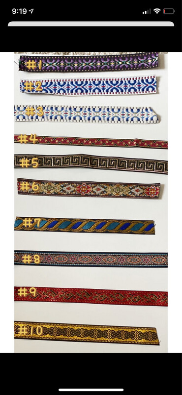 Custom Order ,make Your Own Design For Your Kuspuk Trim