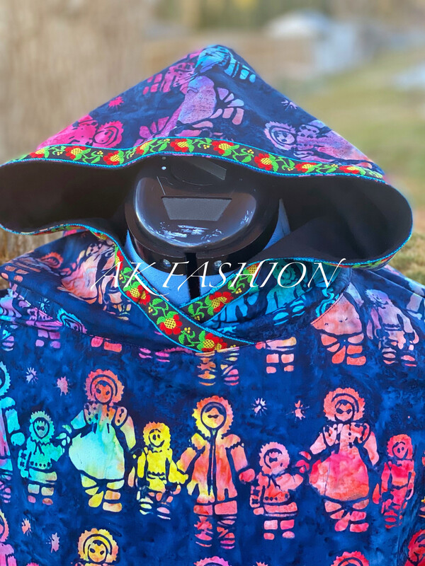 Eskimo Family Batiks made /made to order women/men kuspuk