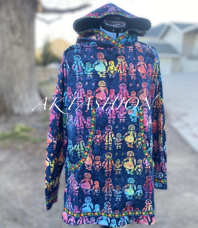 Eskimo Family Batiks made /made to order women/men kuspuk
