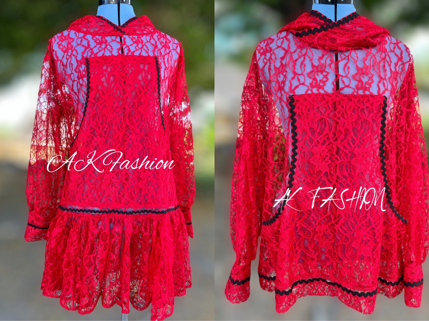 Red Lace Kuspuk
