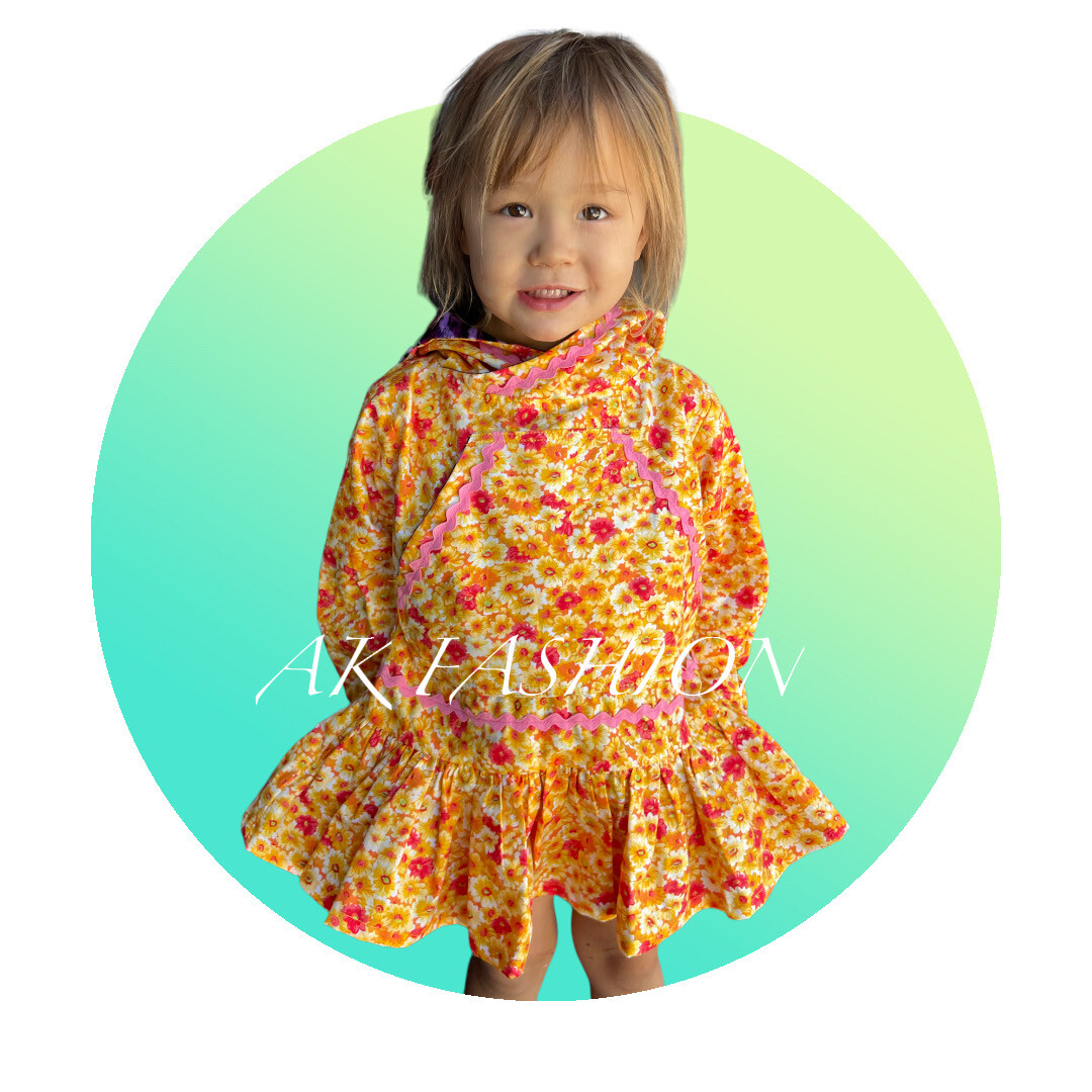 Alaska Kuspuk Children&#39;s Kuspuk dress girl kuspuk