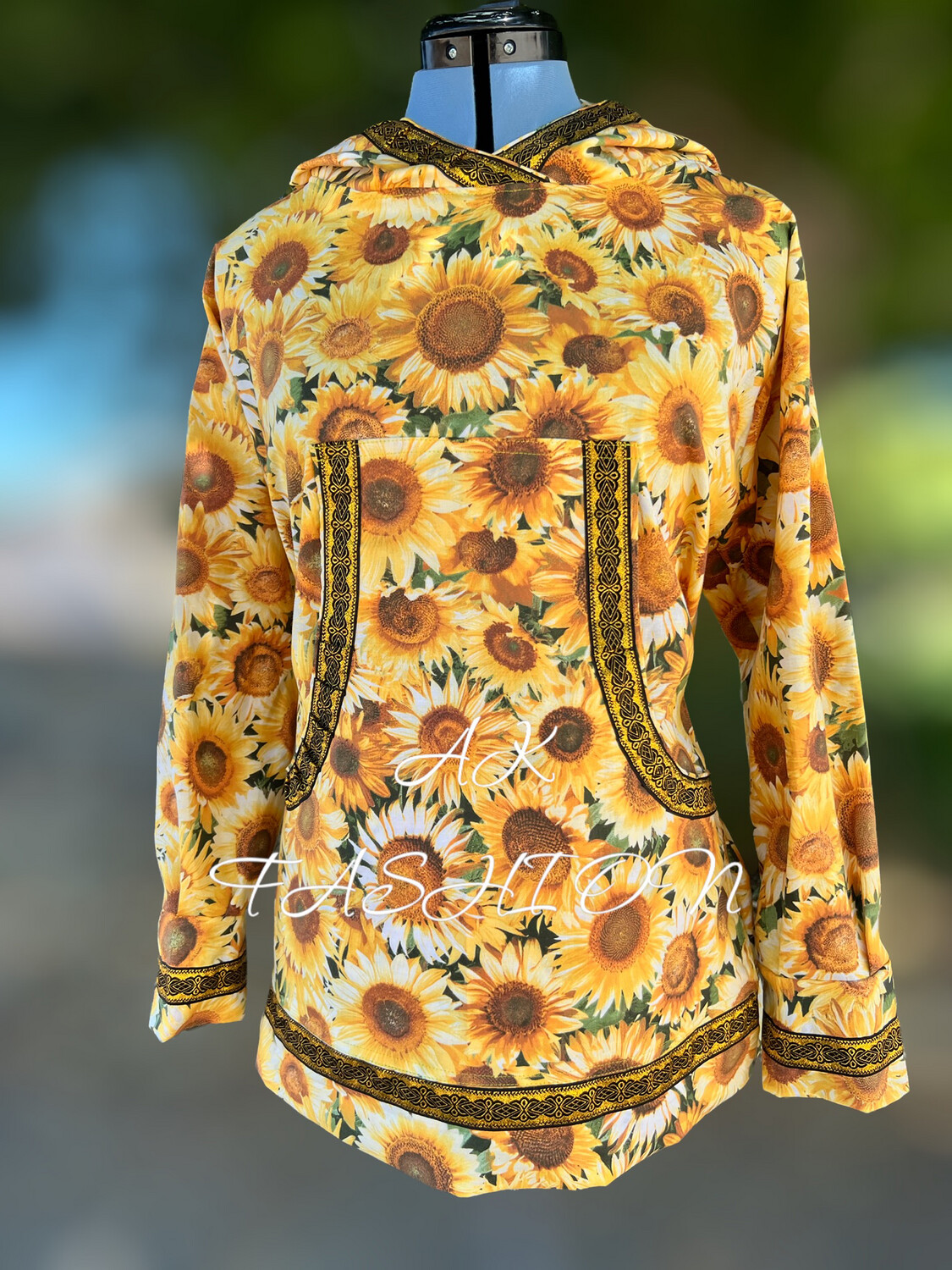Sunflower Women kuspuk adult kuspuk 